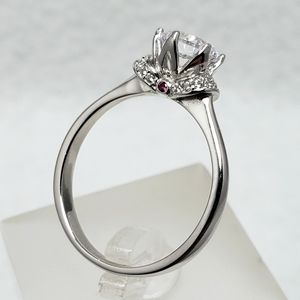 Sterling 1ct Crown Setting Ring